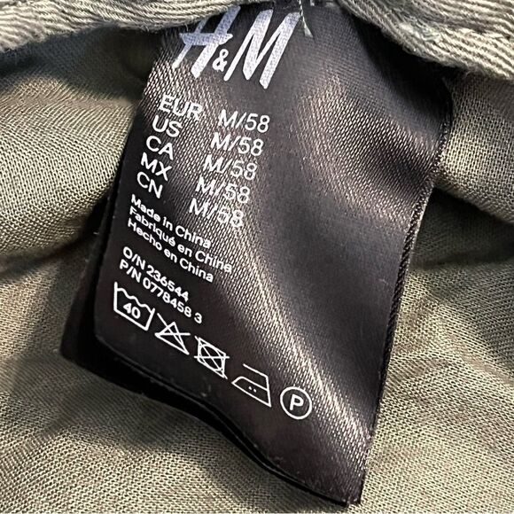 Kid's Dark Green Bucket Hat - Picture 6 of 6